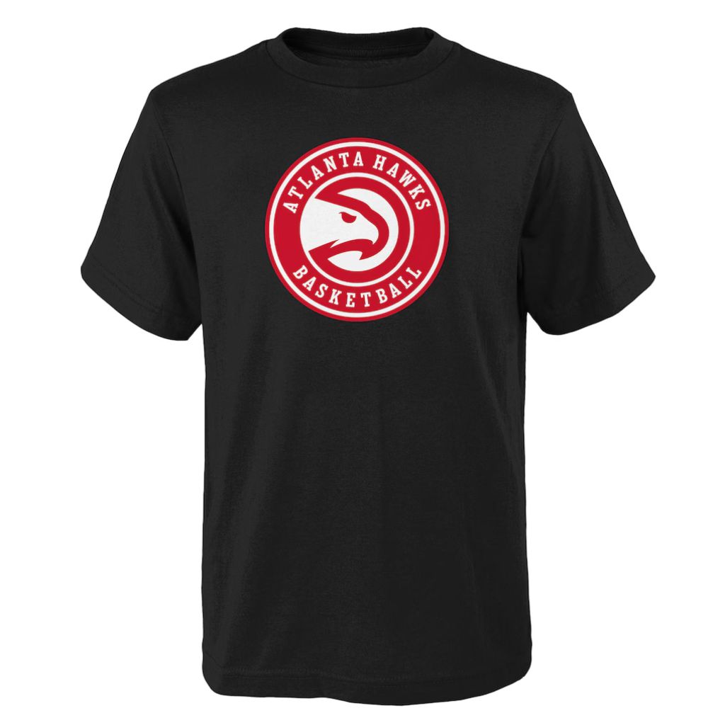 SZ S, NBA Con Team Tee, Atlanta Hawks | Black