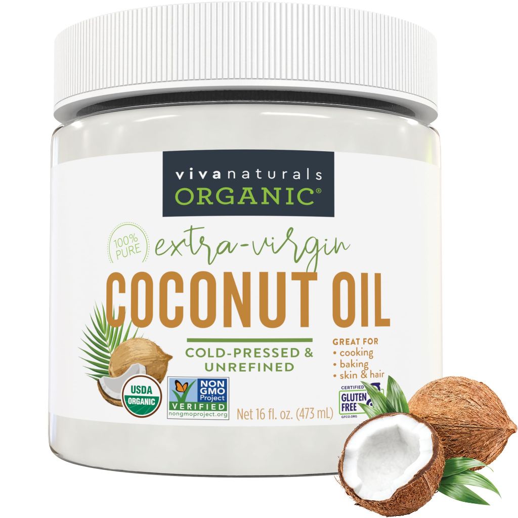 Viva Naturals Organic Coconut Oil, 16 fl. oz