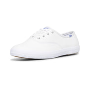 Keds Women's Champion Original Canvas Sneaker, White, 7.5 S US
