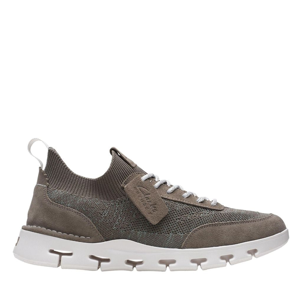 Clarks Nature X Go Shoes Men's, Grey - size 10.5M