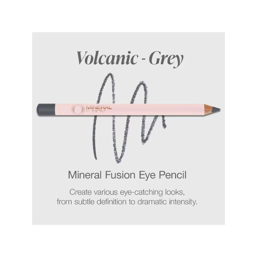 Mineral Fusion Eyeliner Pencil - Volcanic (Grey) - 0.04 oz