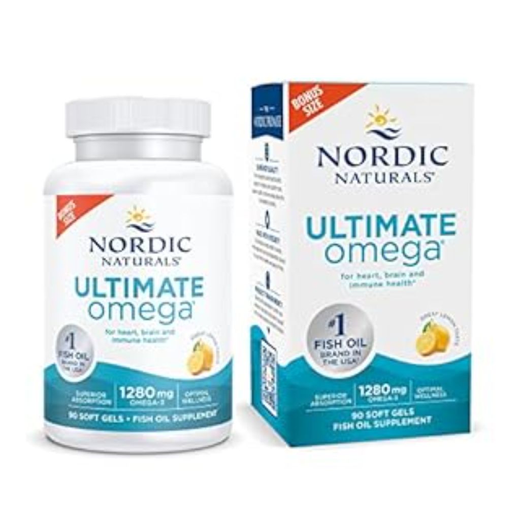 Nordic Naturals Ultimate Omega 1280mg - Lemon, 90 Softgels