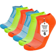 Cotton Mens Low Ankle Athletic Socks Gifting Sports Running Gym Yoga Workout - 3 & 6 Pairs (6-8/8-10/10-13)