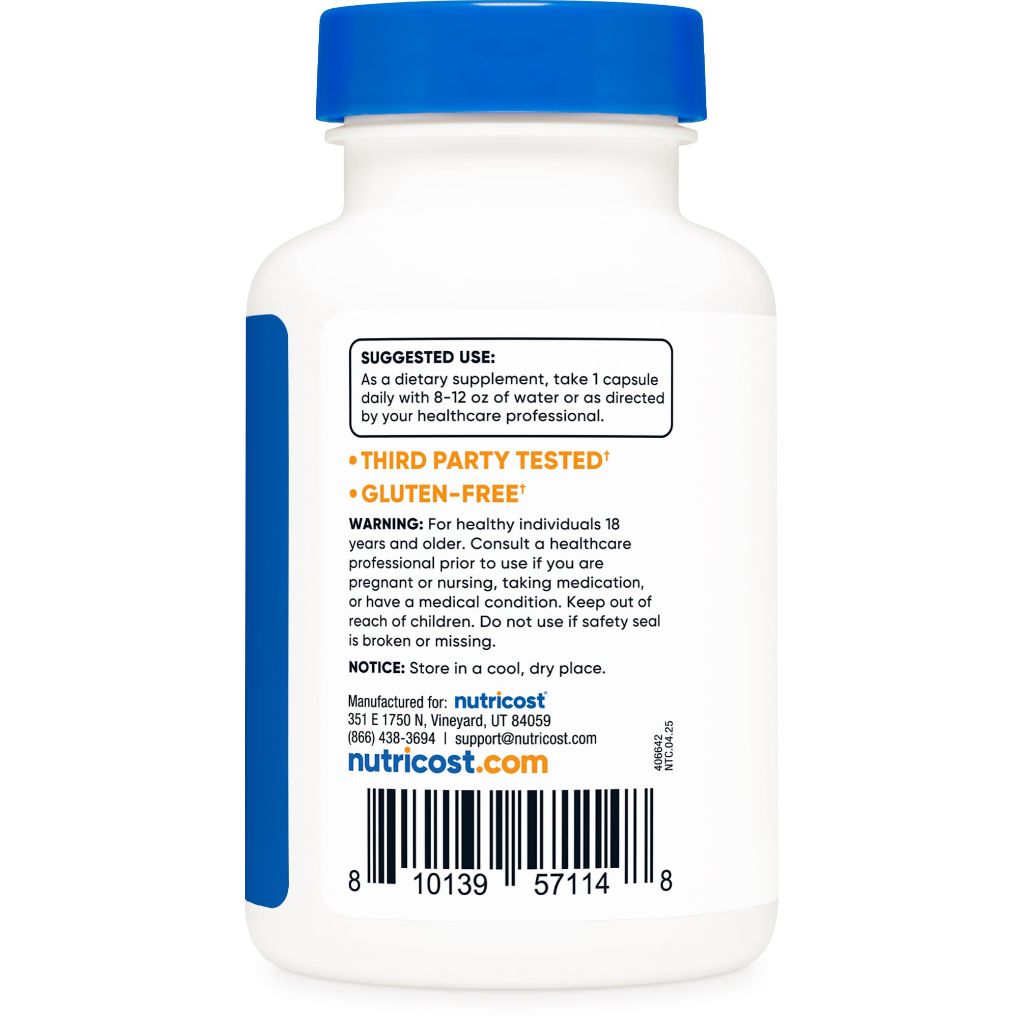 Nutricost Lactoferrin Capsules (60 Capsules, 300mg)