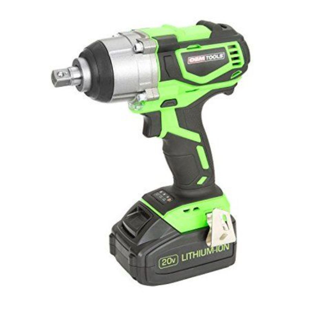 OEMTOOLS 20V Max Li-Ion Brushless 1/2" Impact Wrench 24486, w/Battery & Case