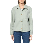 Levi's Women's Harper Wool Shortie Jacket, Seafoam, X-Small