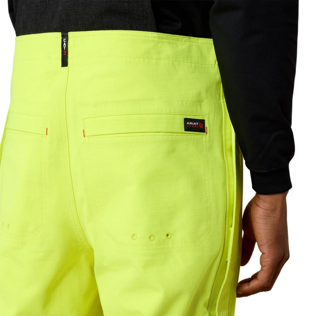 ARIAT Men's Flame Resistant Hi-Vis Waterproof Bib