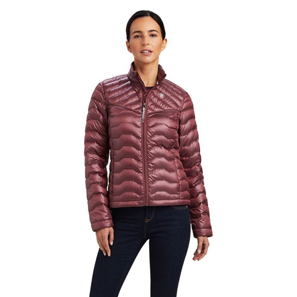 Ariat Ladies Ideal Down Jacket - Size S (Wild Purple)