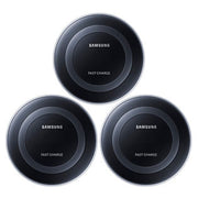 Samsung Qi Certified Fast Charge Wireless Charging Pad - Supports wireless charging on Qi compatible smartphones - Black