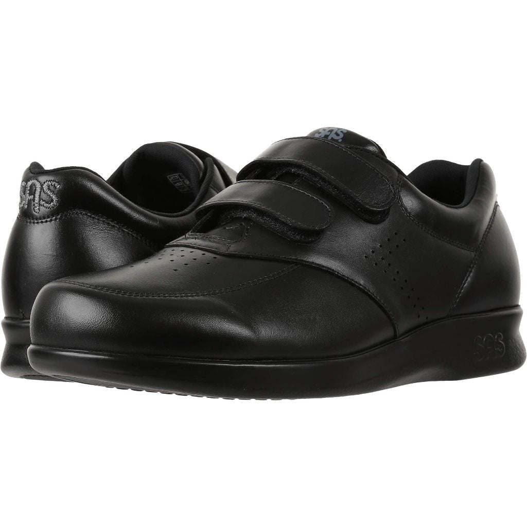 SZ 13 WW SAS VTO Adjustable Comfort Walking Shoe - Black