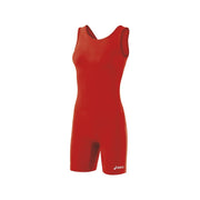 ASICS Women's Solid Modified Singlet, Red, X-Small