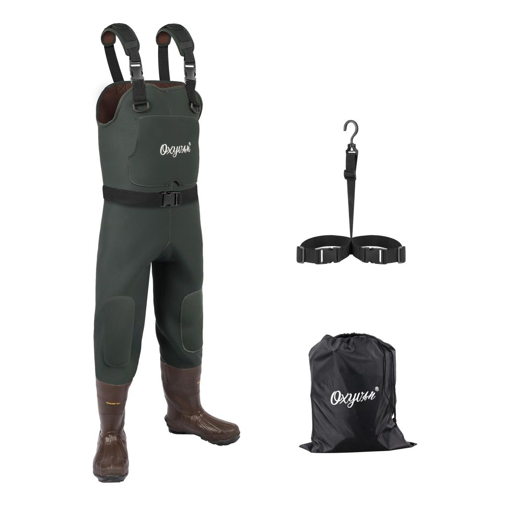 OXYVAN Neoprene Waders with 200G Rubber Boots  M/W (13)