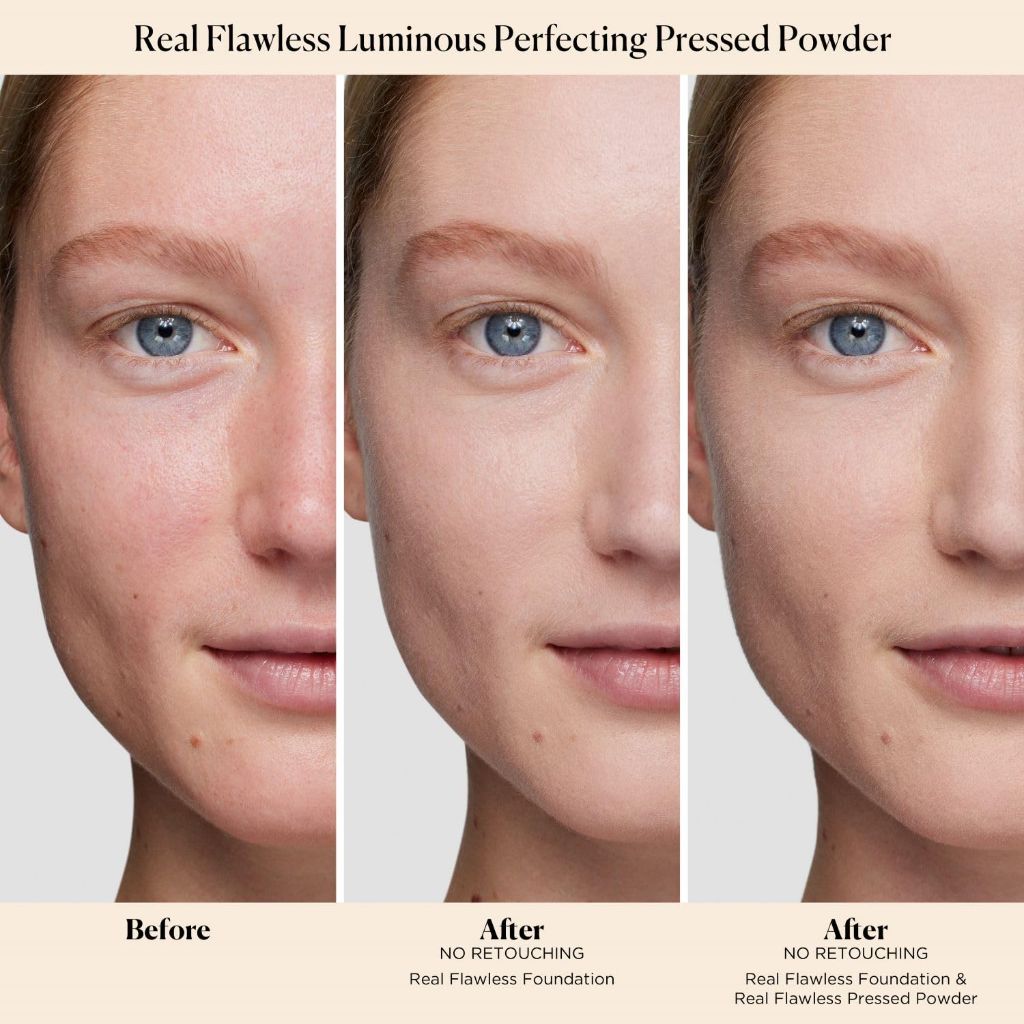 Laura Mercier Real Flawless Luminous Perfecting Talc-Free Pressed Finishing Powder | Translucent