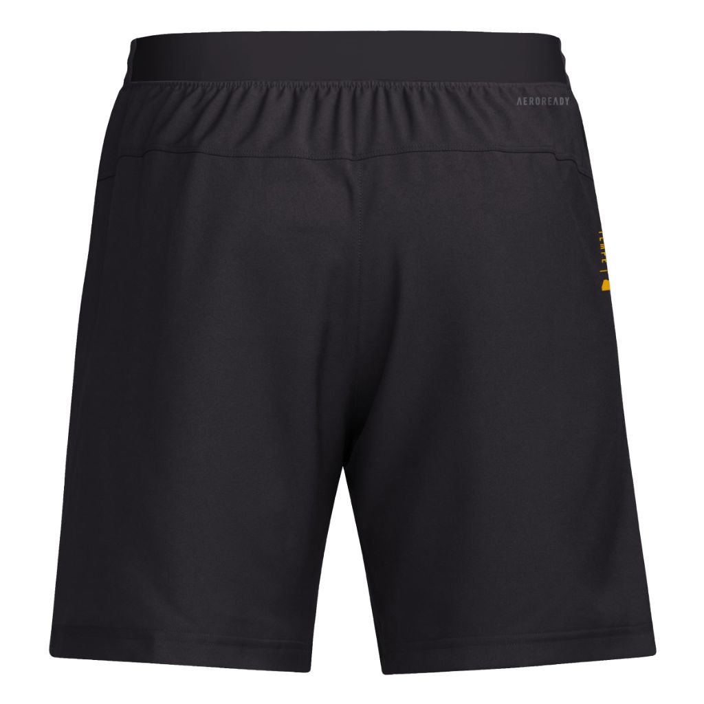 Adidas Men's D4T Woven Arizona State University Shorts, Black/Team Collegiate Gold/Arizona State University, Medium/5" Inseam