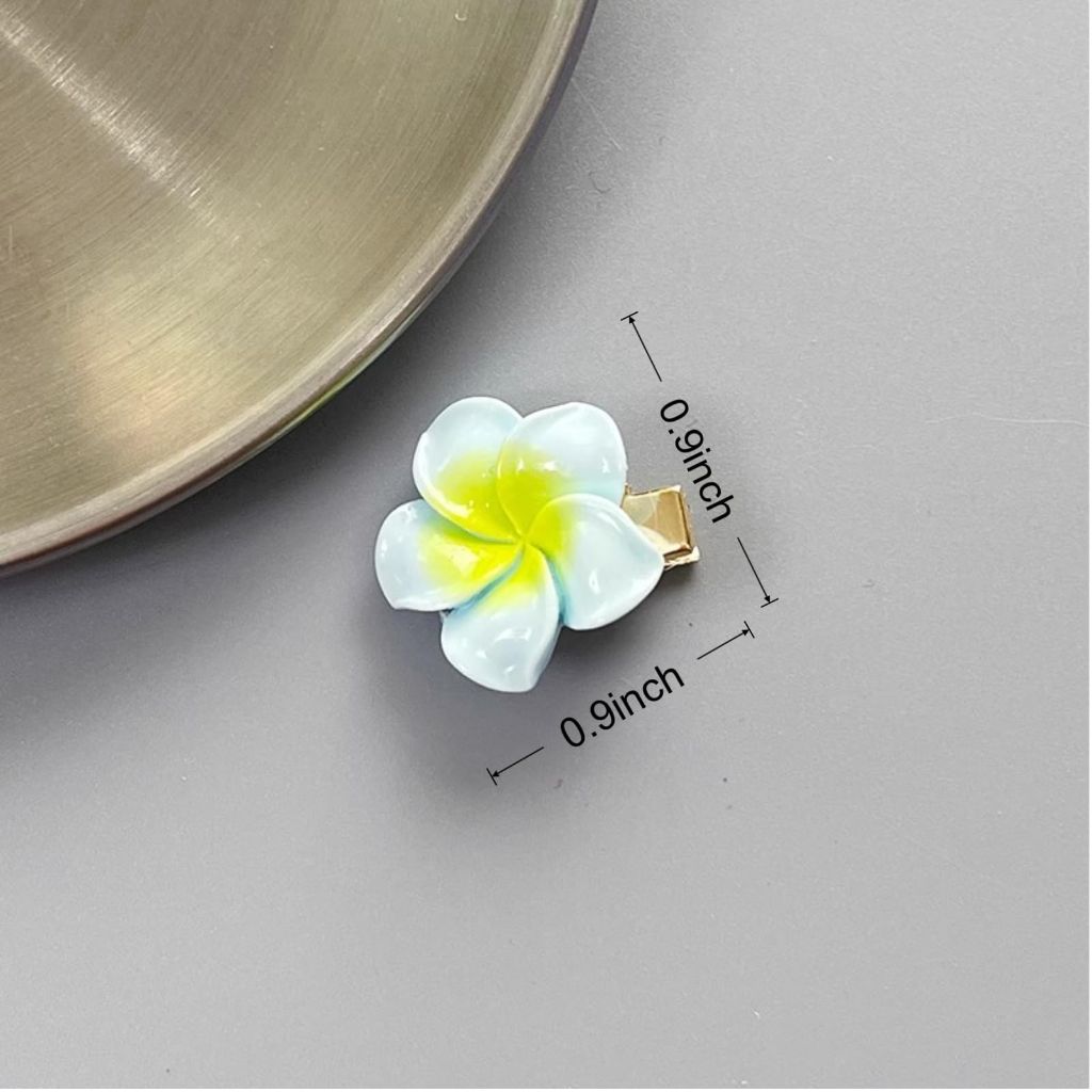 Jimmidy Women Hair Accessories 20Pc Hawaiian Plumeria Hair Clip
