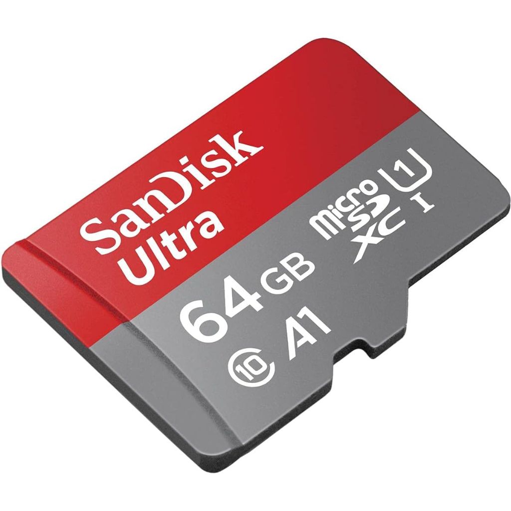 SanDisk 64GB Ultra microSDXC -I Memory Card with Adapter - 120MB/s
