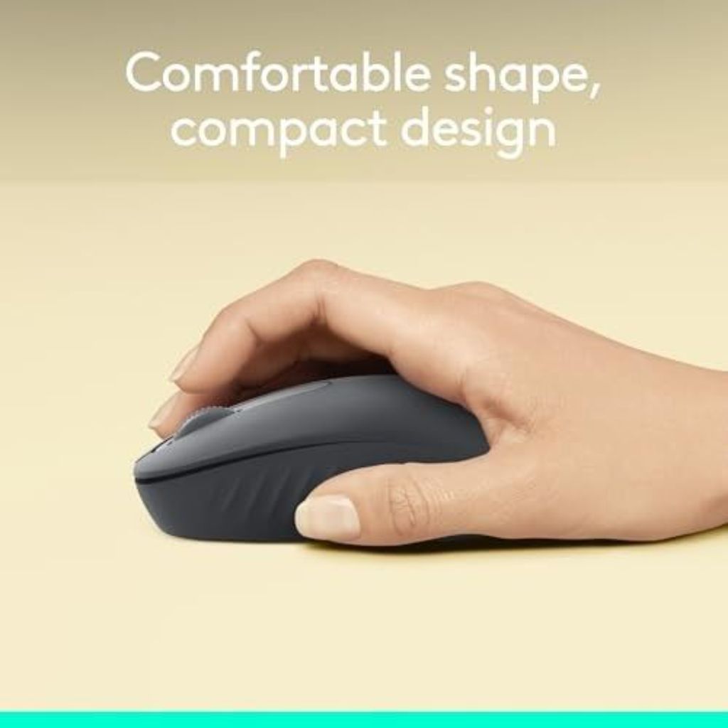 Logitech M196 Bluetooth Wireless Mouse,  12-Month Battery, Smooth Tracking, Compatible.