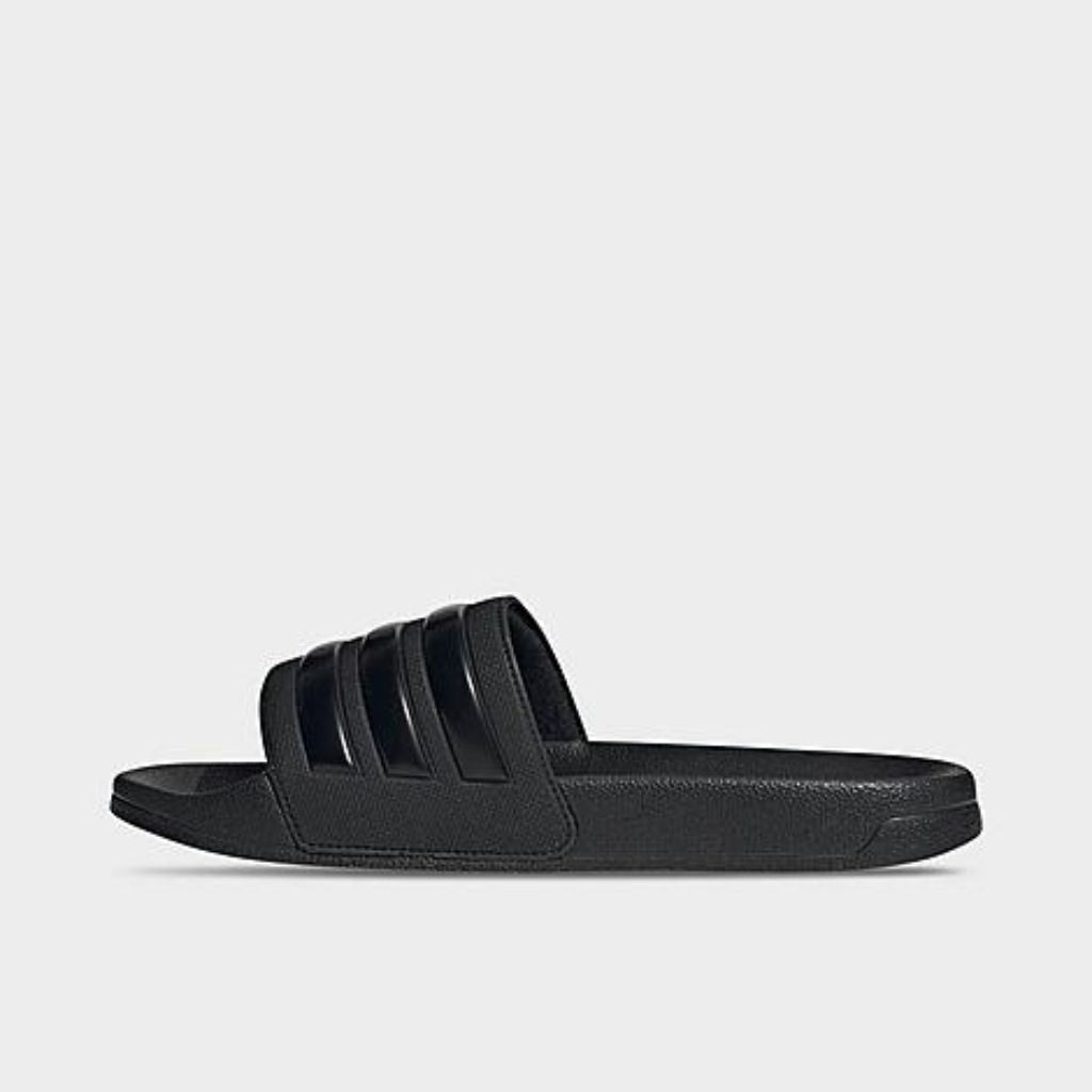 Adidas Adilette Men's Slide Sandals, Size: 11, Black Black Black