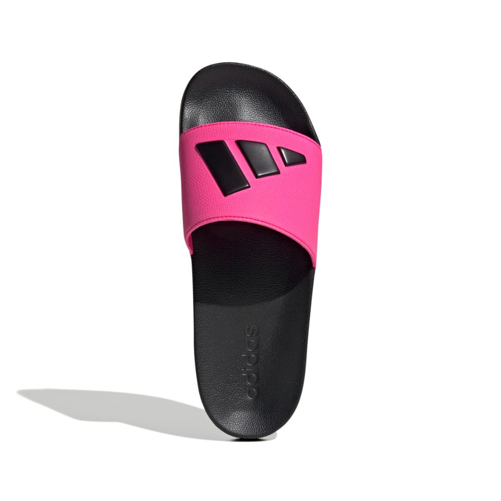 adidas Men's Adilette Shower Slide - Shock Pink/Black, Size 16