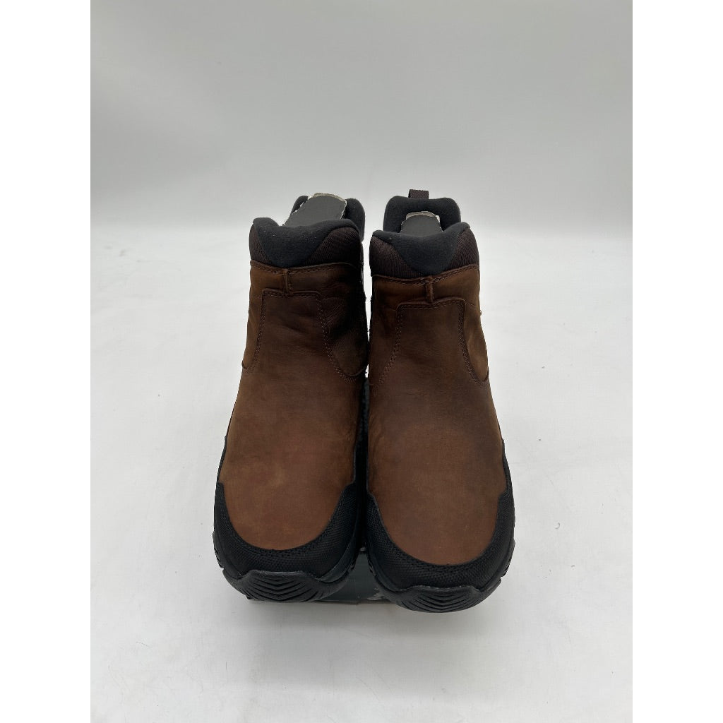 Merrell Men's Coldpack 3 Thermo Tall Zip Waterproof Boots, Earth, Size 7.5 Wide