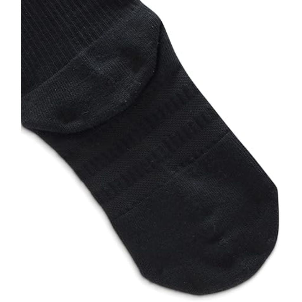 adidas Women's Half Crew Performance Socks (1 Pair), Black - Shoe Size 8-10