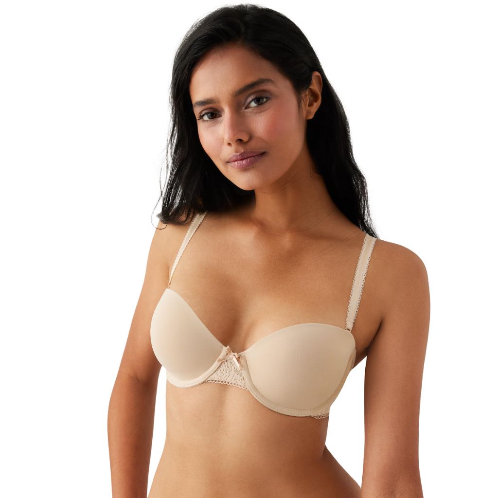 B.tempt'd by Wacoal Womens Modern Method Convertible Strapless Bra, Au Natural, 30D