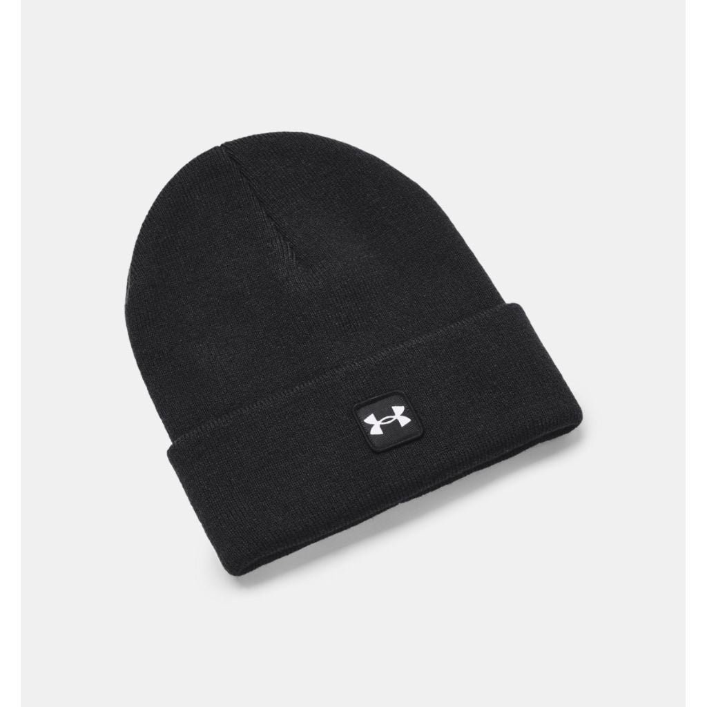 Under Armour Halftime Foldover Cuff Mens Beanie Hat Black
