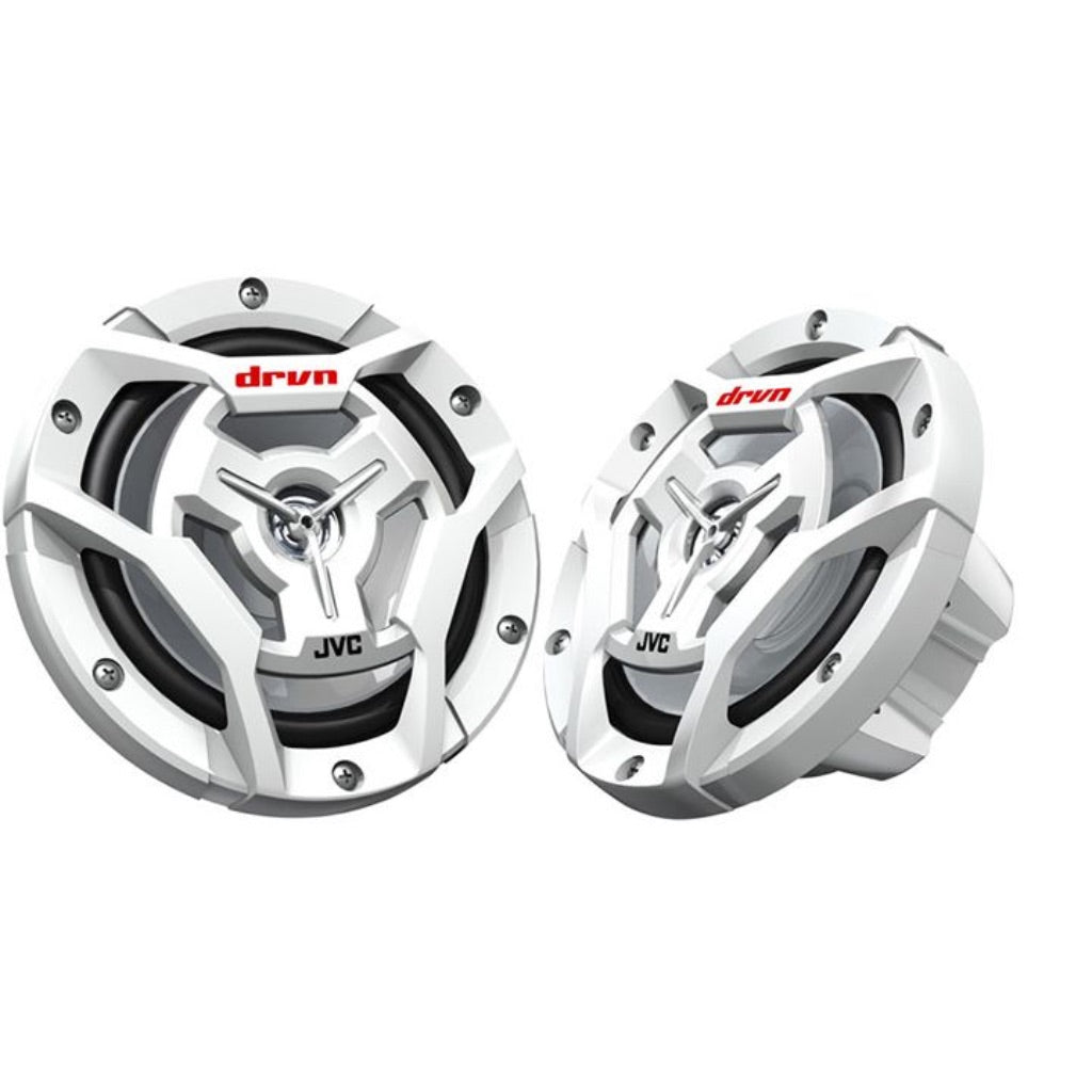 JVC CS-DR6201MW 6.5  2-Way 150W Marine Speakers (White)