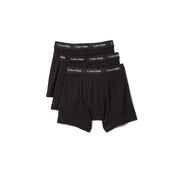 Calvin Klein Men's Cotton Stretch Multipack Boxer Briefs, Black, Medium
