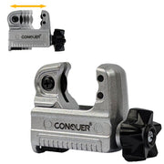 Conquer Mini Tubing Cutter for Copper, Plastic, PEX, Aluminum, Brass - 1/8"–7/8" (HT05116)
