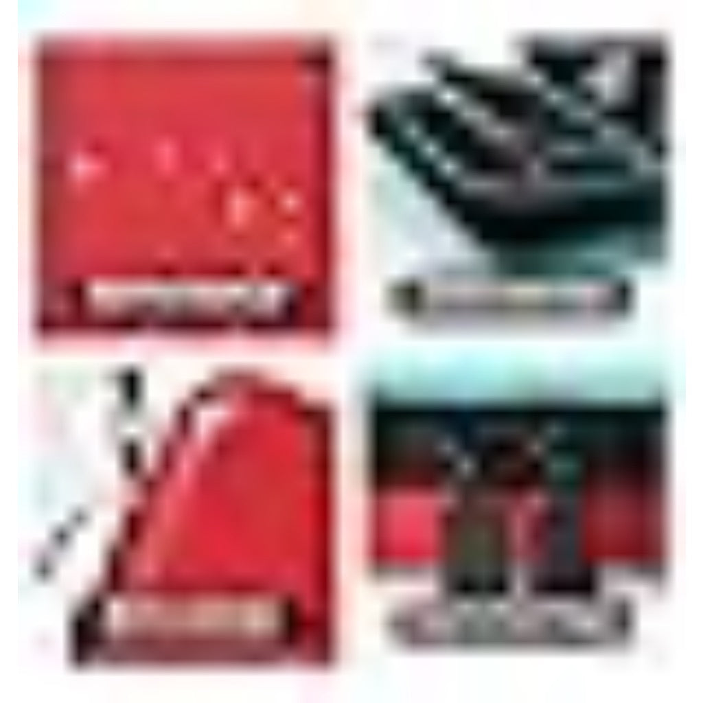 MOCADIA Carrying Case for Switch 2 ,Travel case for Nintendo Switch 2 (2025) Game Protector Hard Shell Bag with 24 Game and Host Card Slots & Accessories Storage Bag (Red blue)