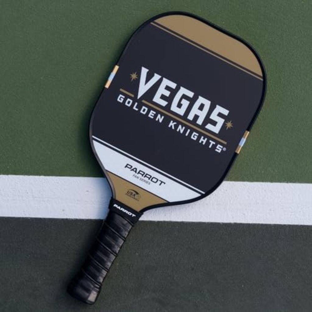 Team Golf Parrot Paddles NHL Las Vegas Golden Knights Sport Plus Pickleball Paddle