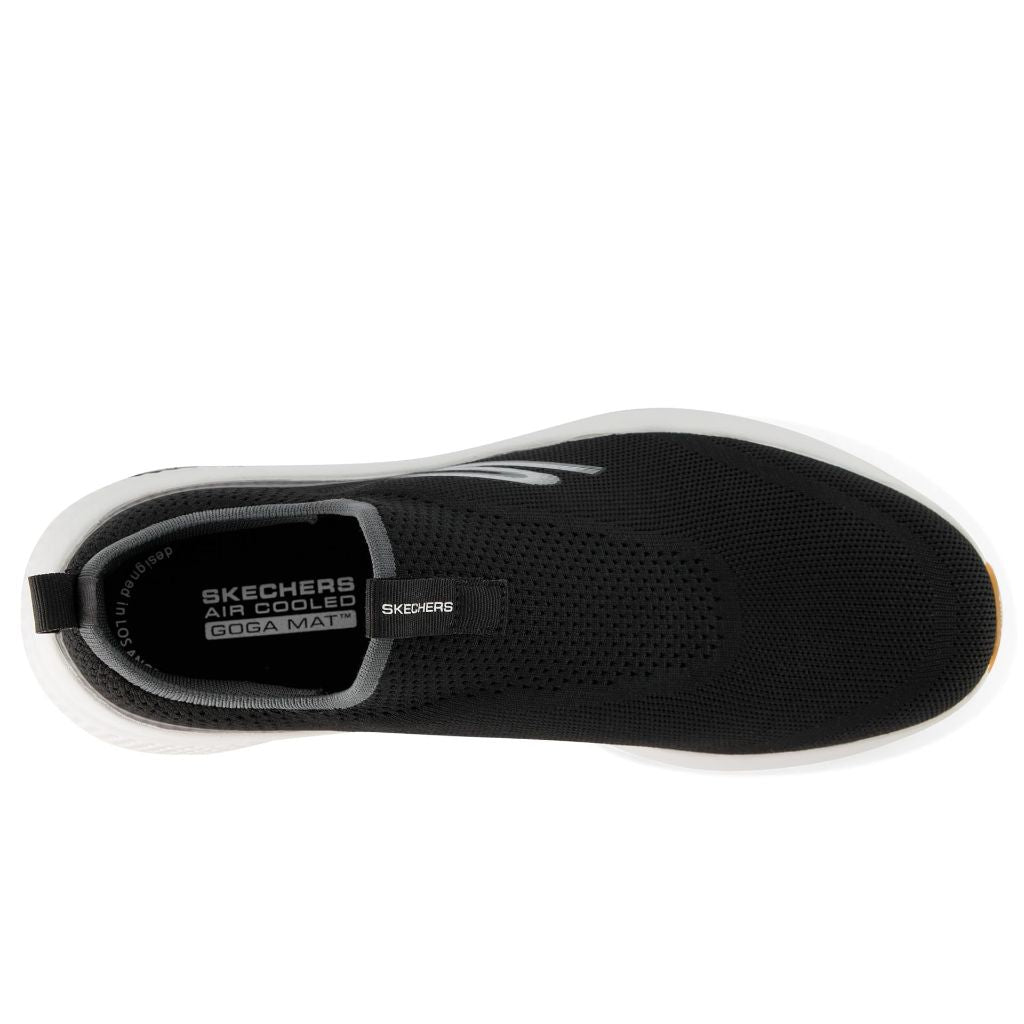 Skechers Men's Go Run Elevate 2.0 Upraise 2.0 Sneaker, Black - size 11.5