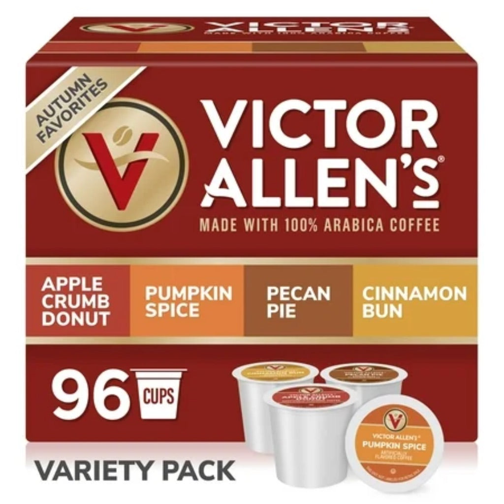 Victor Allen's Coffee Autumn Favorites Variety Pack Keurig K-Cups, 96ct