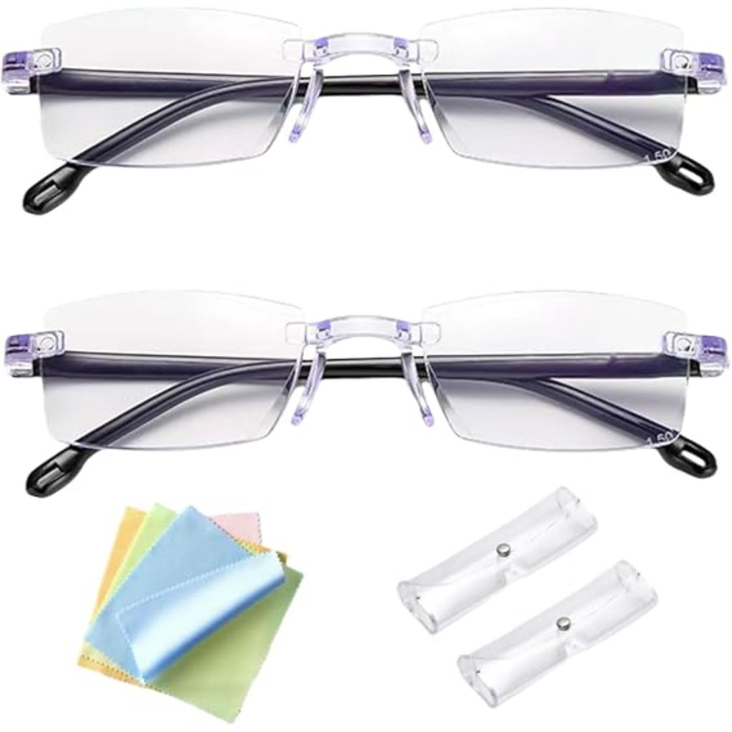 Hooporia Anti-Blue Vision Glasses, Auto Zoom, Smart Look (Far and Near)