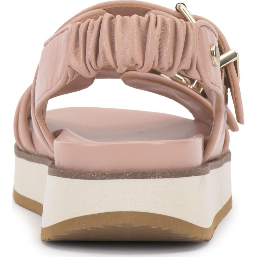 Vince Camuto Women's Anivay Platform Buckle Sandal, Pale Peony, 6.5