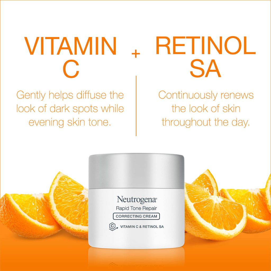 Neutrogena Rapid Tone Repair Retinol + Vitamin C Correcting Cream | 1.7 oz