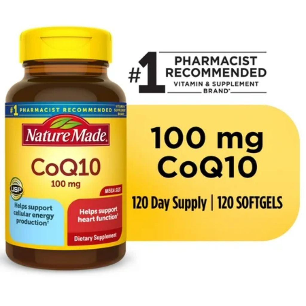 Nature Made 100mg CoQ10 Softgel - 120ct