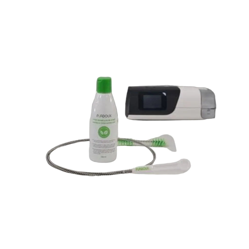PURDOUX CPAP Mask & Hose Cleaning Soap (Pack of 3 Bottles, 250 Ml / 8.4 Oz Each) (3 X Green Tea-Mint Scent)