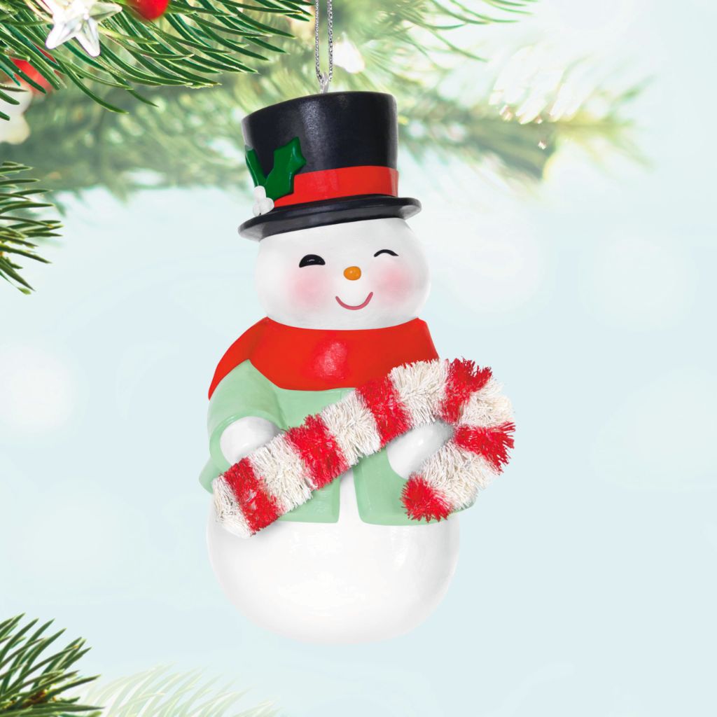Hallmark Keepsake Christmas Ornament, Sweet Snow Boy, Porcelain, Snowman Collectors Gifts