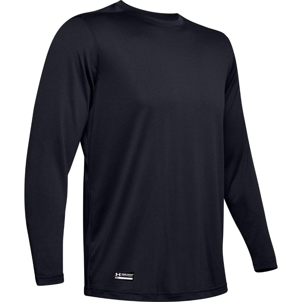Under Armour Men's Tactical Tech Long-Sleeve Shirt, Black - size X-Small