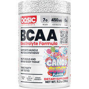 BCAA Powder, Instantized Formula with 7g BCAAs, 2:1:1 Ratio, 450mg of Electrolytes, Sugar-Free, Vegan, Gluten-Free, Supports Muscle Recovery