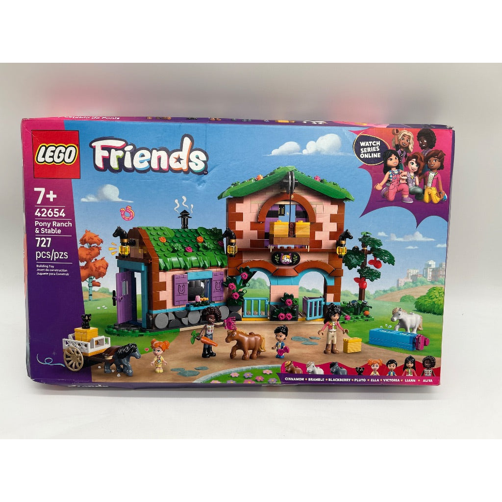 LEGO Friends: Pony Ranch & Stable - 727 Pieces (42654)