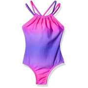 SZ 14- Kanu Surf Girls, Jasmine Beach Sport Halter One Piece Swimsuit, Janie Pink