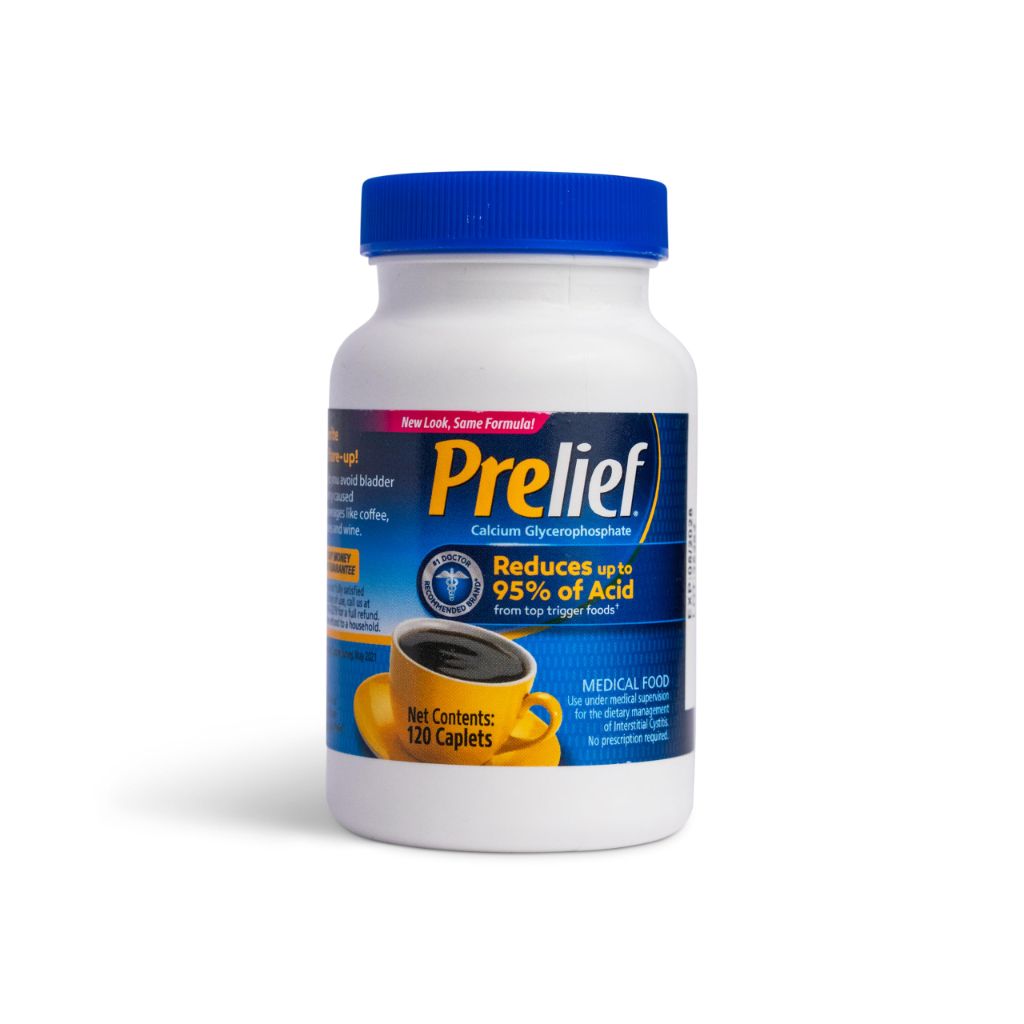 PRELIEF Acid Reducer Caplets Dietary Supplement, 120 Count