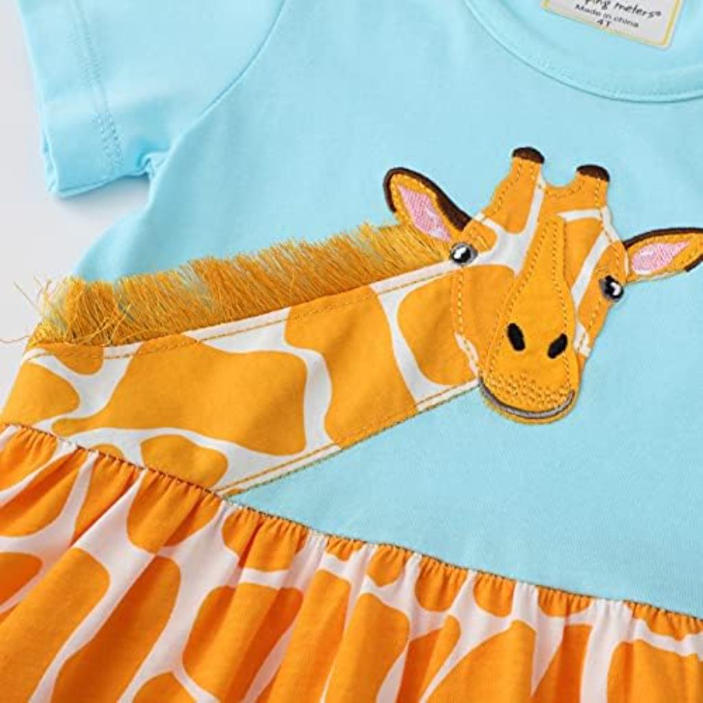 Jumping Beans Little Girls A-Line Dress - Giraffe, Size 5T