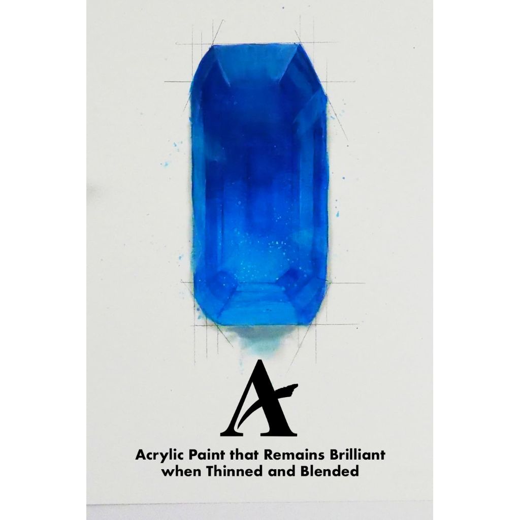 GRUMBACHER Academy Acrylic Paint Size: 254 oz, Thalo Green (C205P)