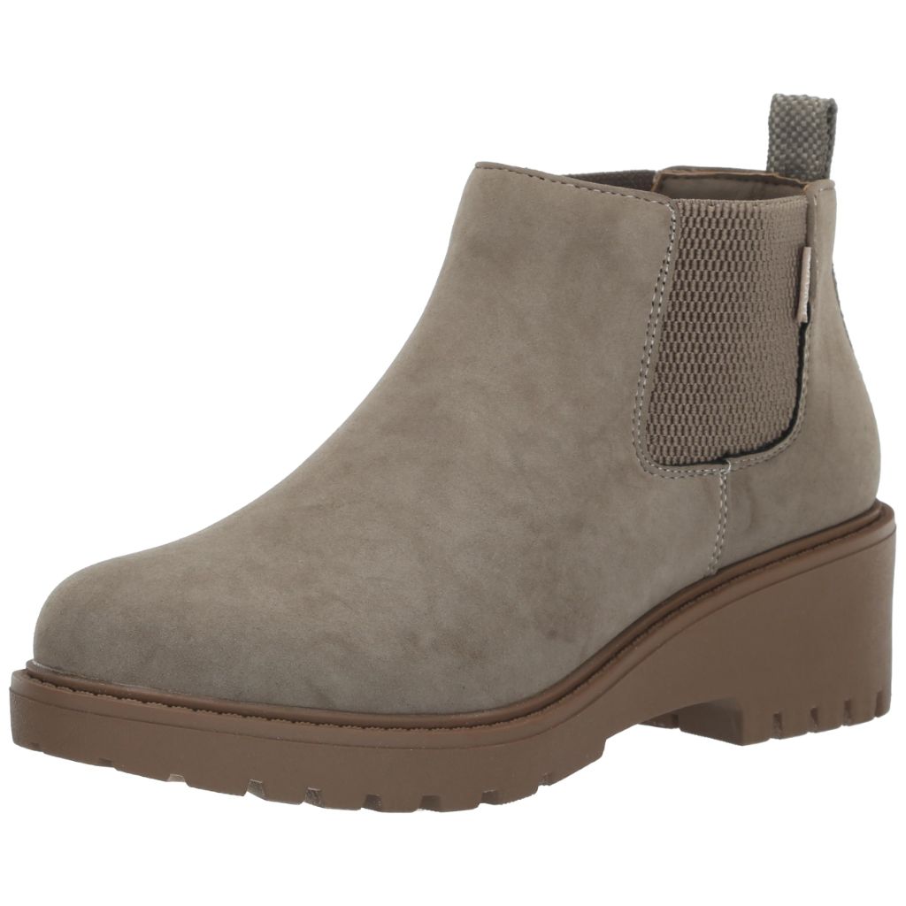 MUK LUKS Women's Finley Francis Boot, Taupe - size 9.5
