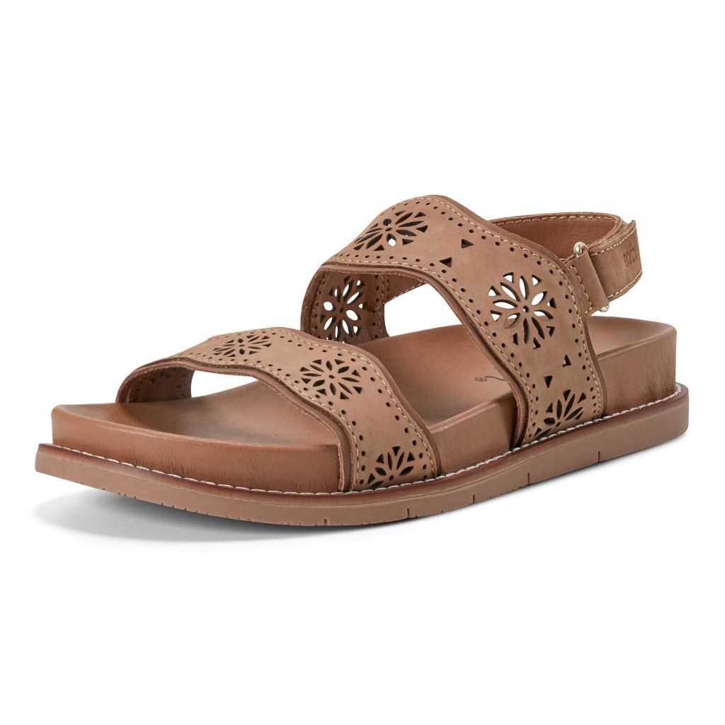 Earth® Ferne Casual Flat Sandals, Medium Brown 210,  Size 6M
