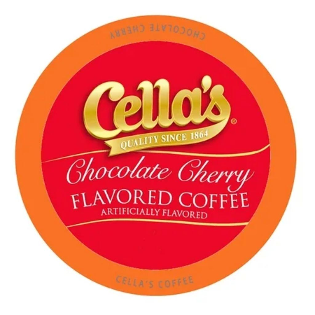 Cella s Cherry Flavored Hot Chocolate Pods Compatible with Keurig  40-Pack